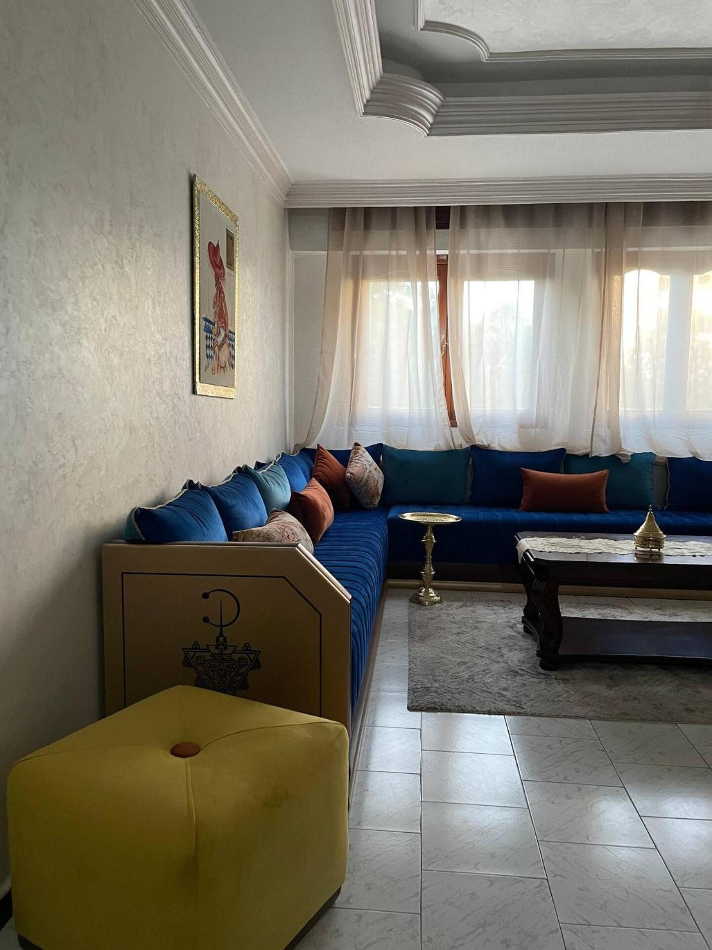 Beautiful 3-Bedroom Apt In The Heart Of แทนเจียร์ ภายนอก รูปภาพ