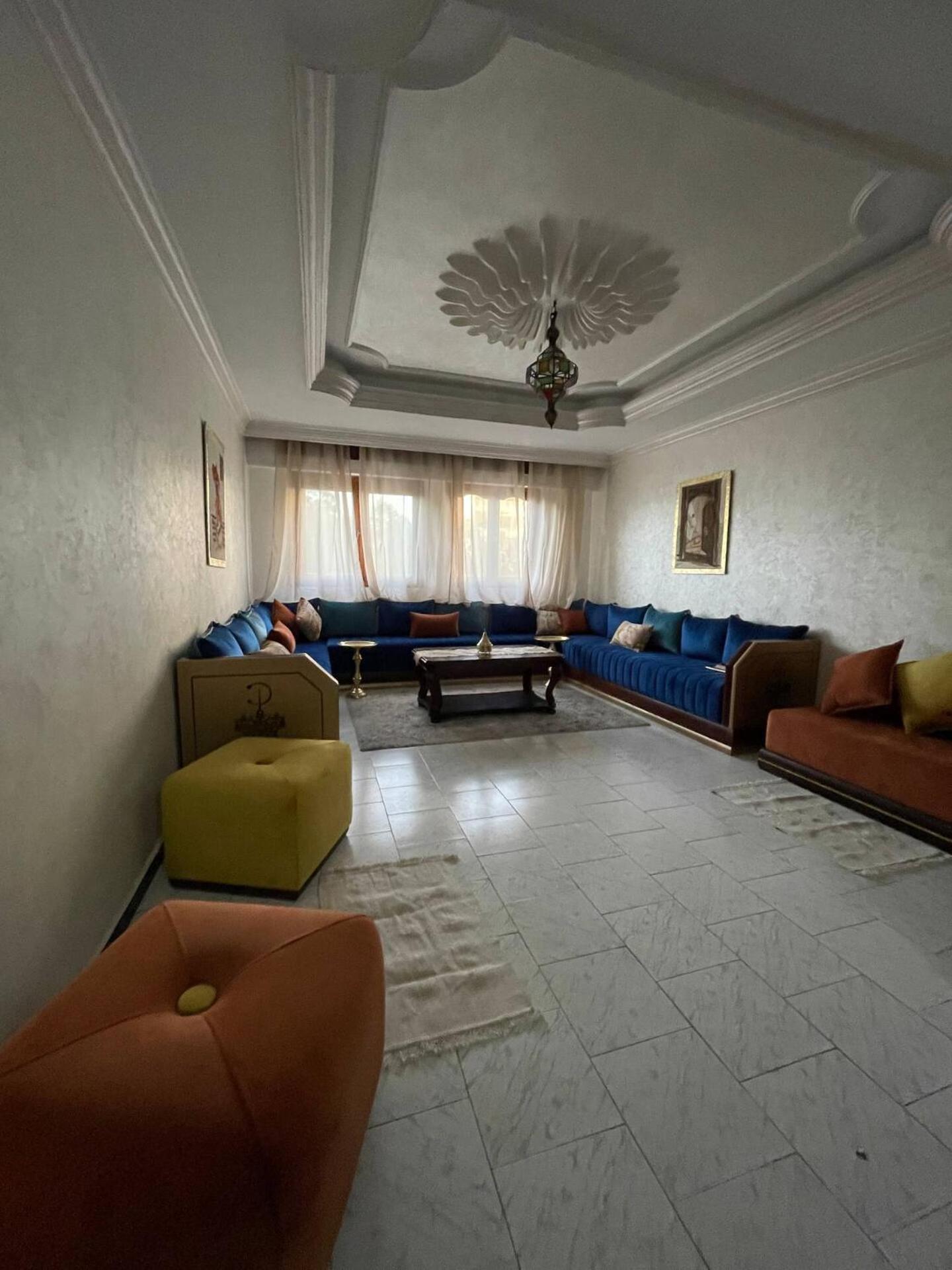 Beautiful 3-Bedroom Apt In The Heart Of แทนเจียร์ ภายนอก รูปภาพ